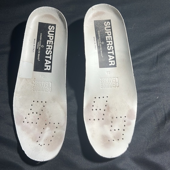 Golden Goose Pink tan suede Superstar 36 - Picture 9 of 11